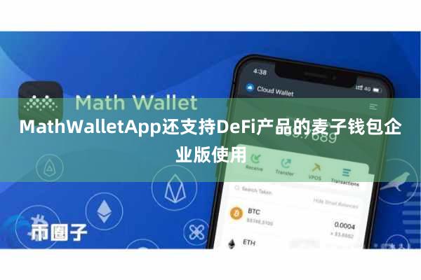 MathWalletApp还支持DeFi产品的麦子钱包企业版使用